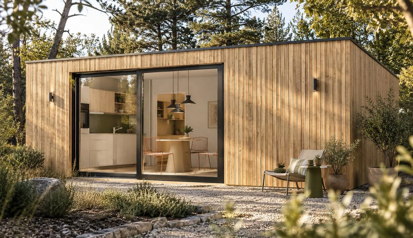 Le lodge ouvert sur la nature